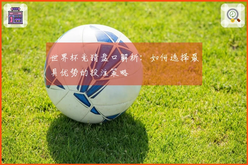 世界杯竞猜盘口解析：如何选择最具优势的投注策略